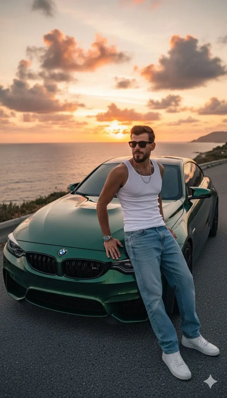 Outfit coastal para hombre — look 2 de inspiración DRAPE