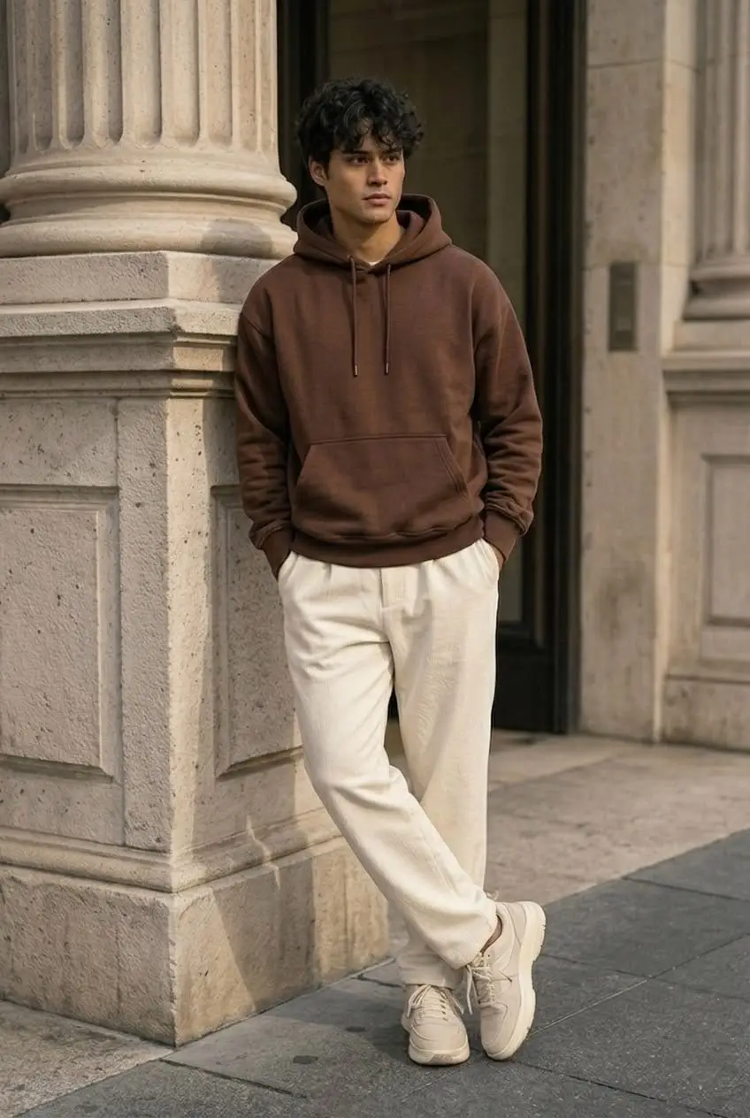 Outfits de entretiempo — look 10 para hombre (inspiración DRAPE)