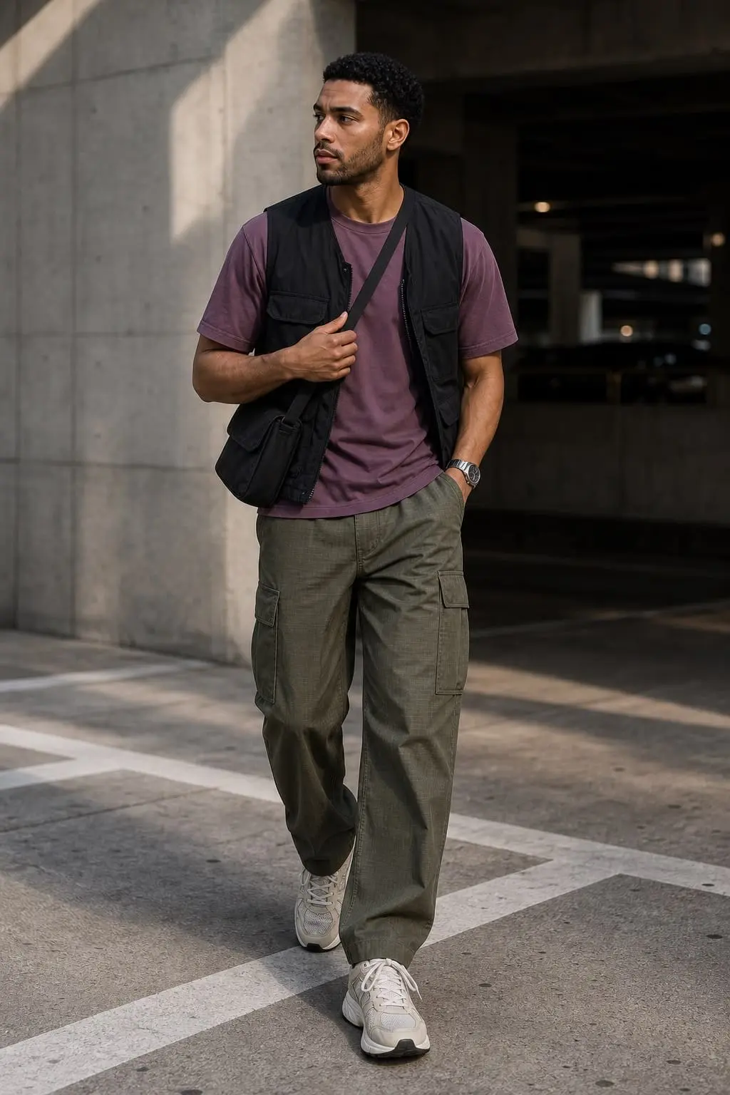 minimalist outfit for men — look 4, DRAPE inspiration
