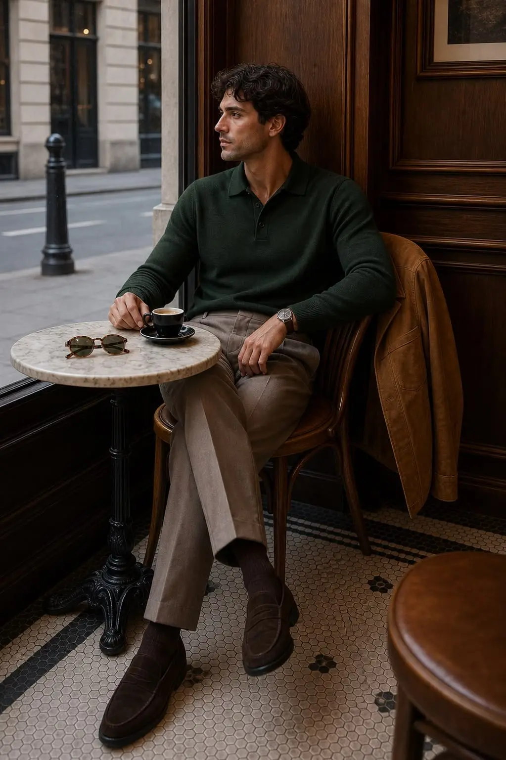 Outfits para la cena de empresa — look 8 para hombre (inspiración DRAPE)