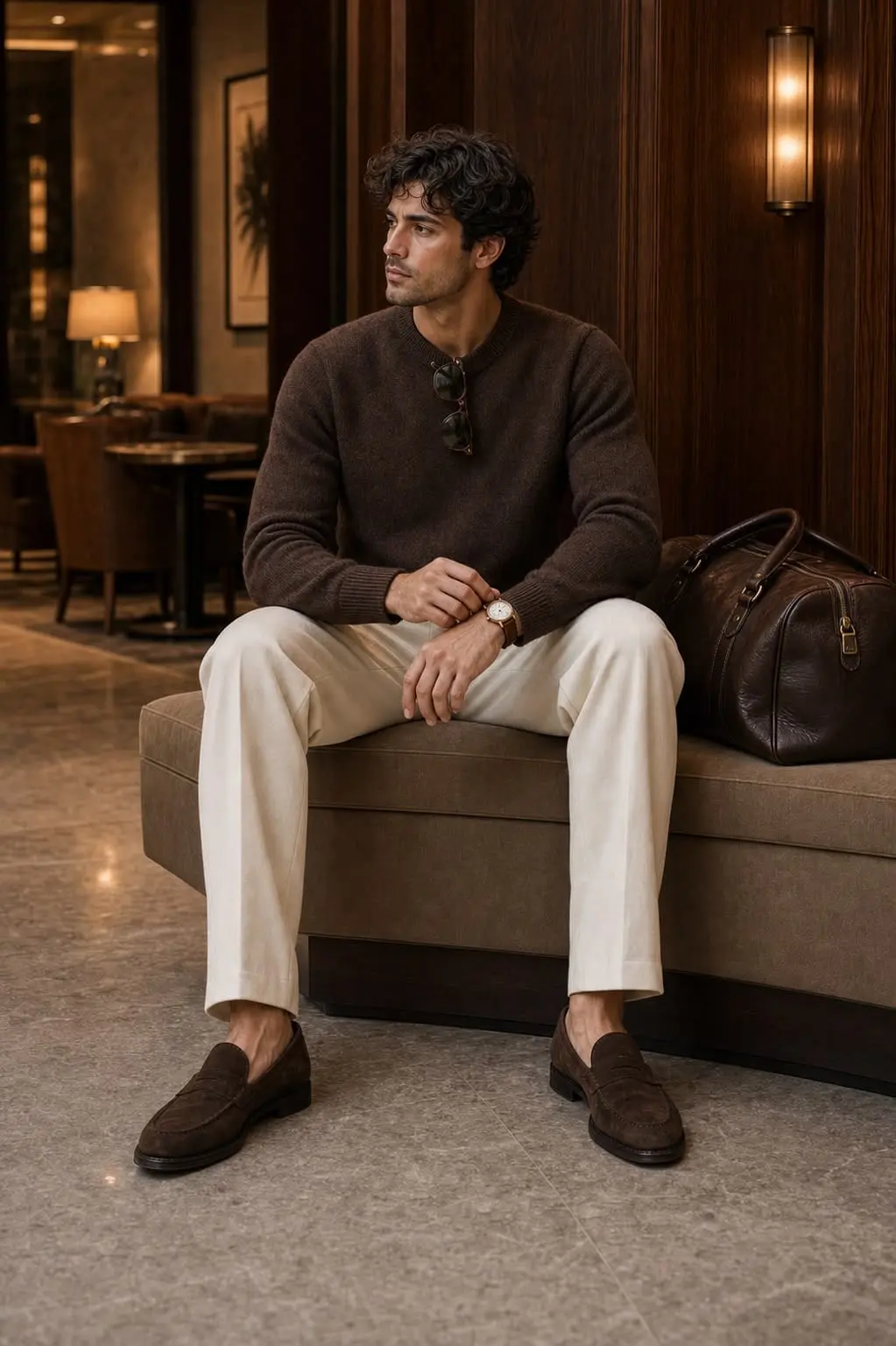Outfit old money para hombre — look 6 de inspiración DRAPE
