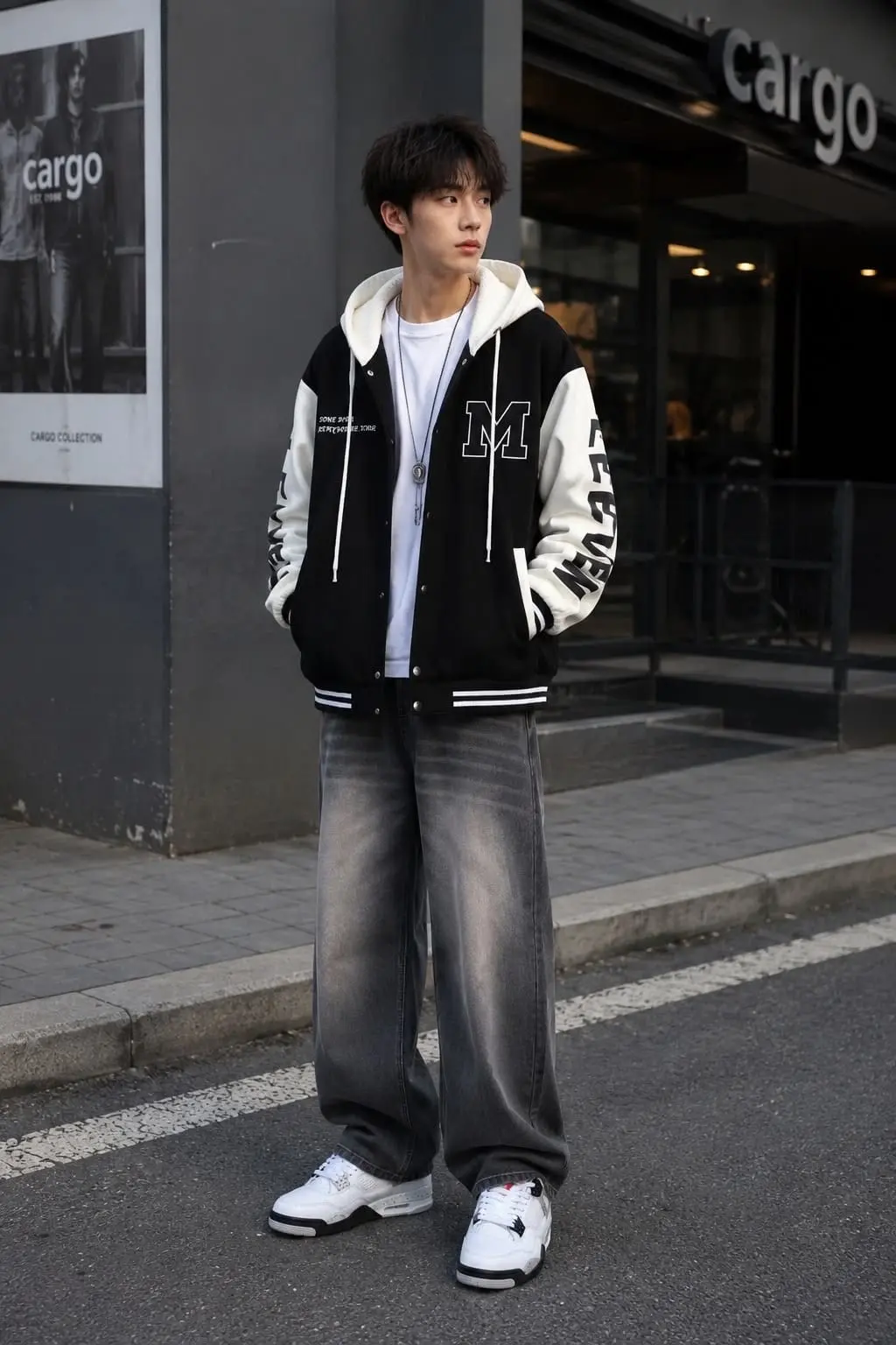 Outfits de entretiempo — look 4 para hombre (inspiración DRAPE)