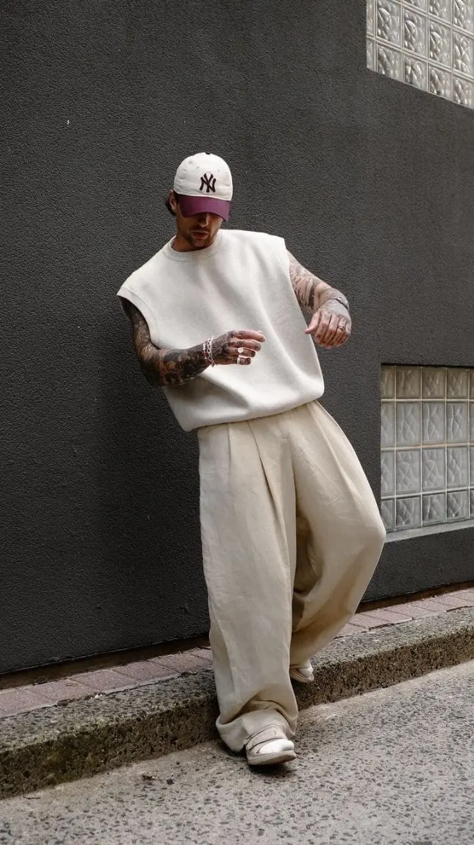 minimalist outfit for men — look 8, DRAPE inspiration