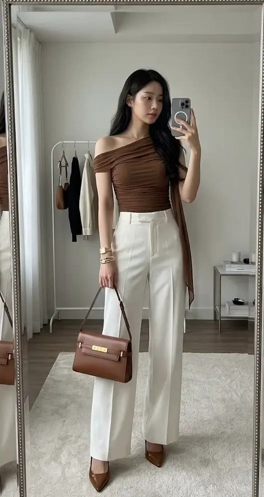 Look minimalist para mulher — inspiração DRAPE 3