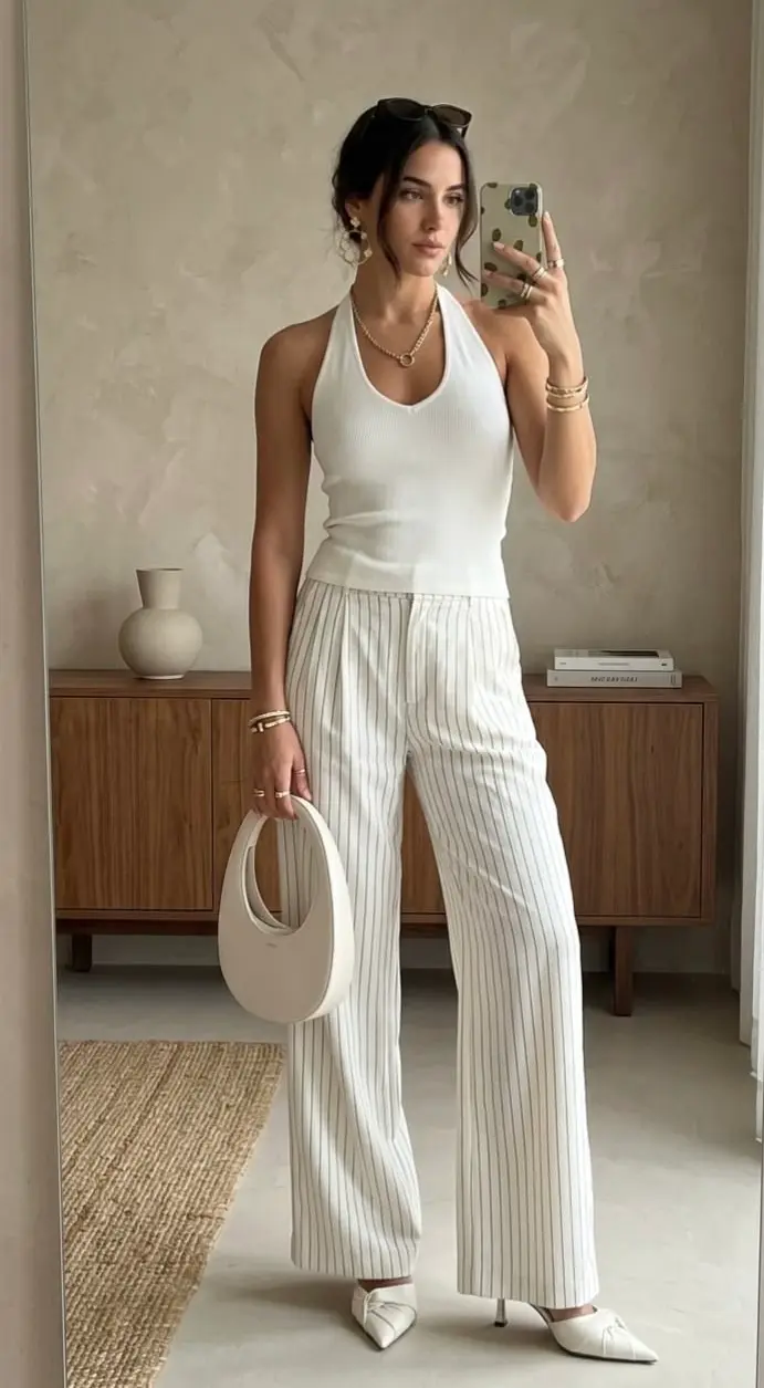 minimalist outfit for women — look 9, DRAPE inspiration