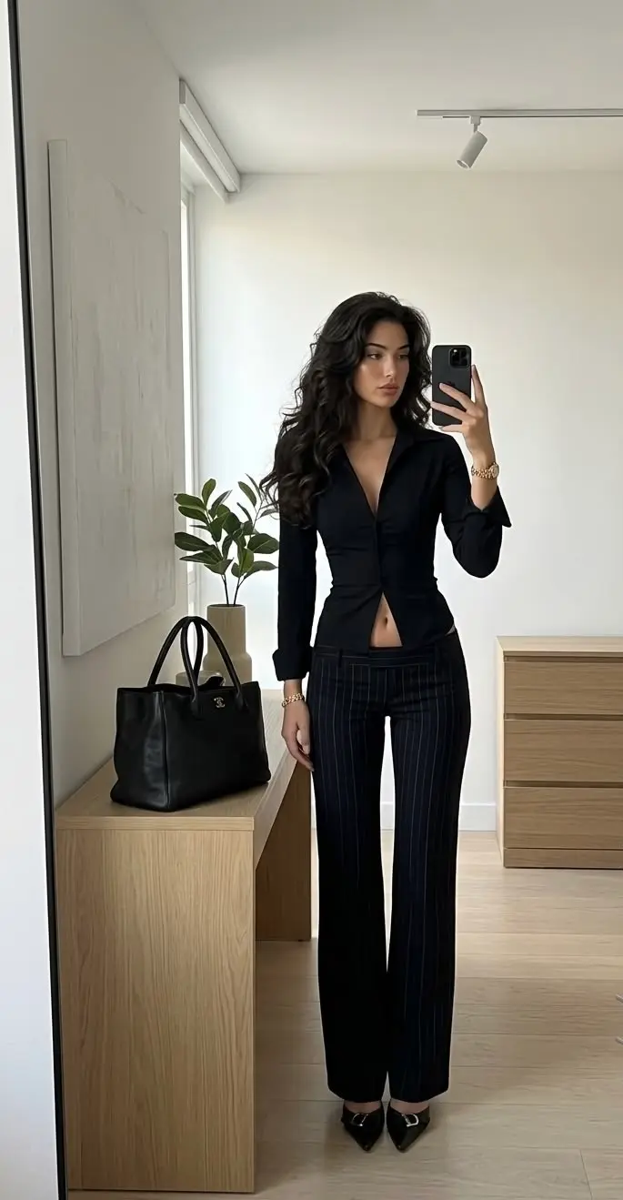 Look minimalist para mulher — inspiração DRAPE 9